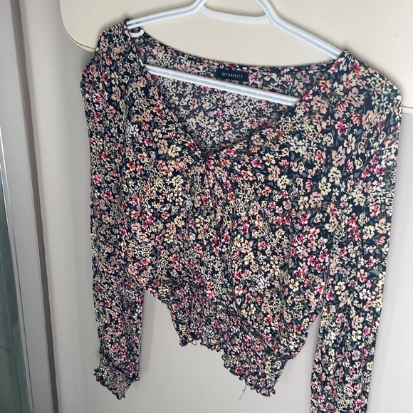 Blouse fleurie - Picture 2 of 2